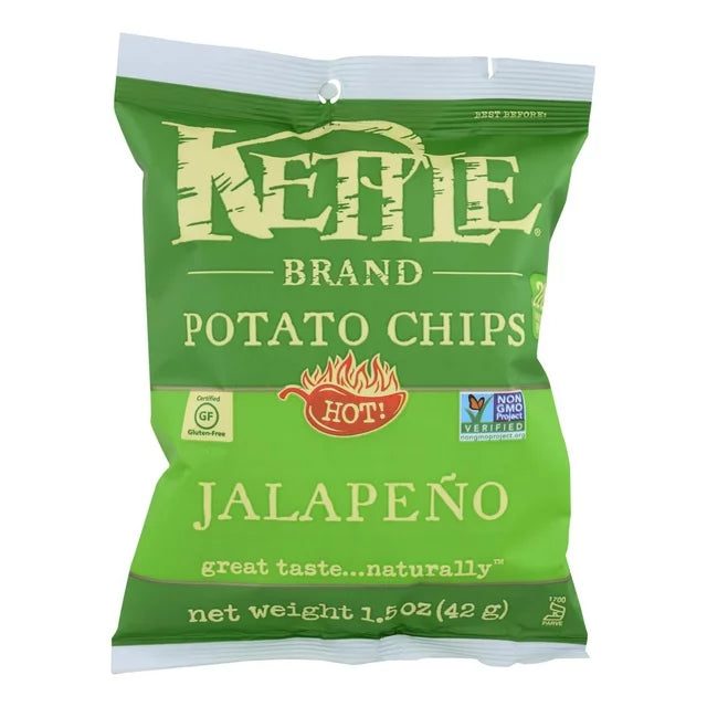 Kettle Brand Jalapeno Chips 1.5 Oz