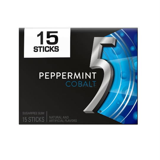 5 Gum Cobalt 15 Piece