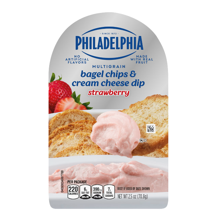 Philadelphia Bagel Chips & Strawberry Cream Cheese