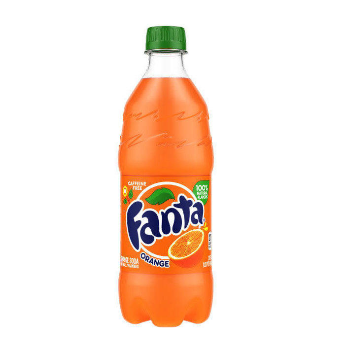 Fanta Orange Bottle 20 oz
