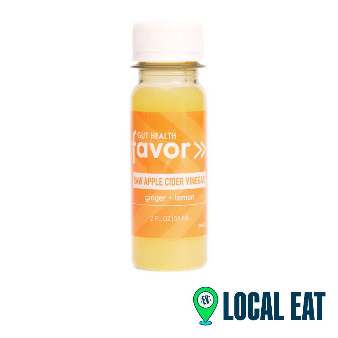 Favor Shots - Ginger Lemon Gut Health Shot