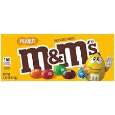 M&M Peanut Movie Box 3.1 oz