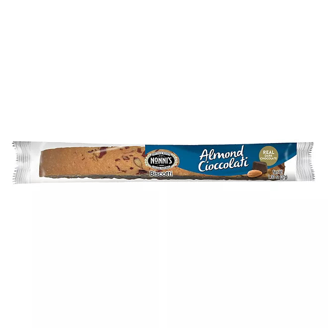 Nonni's Almond Dark Chocolate Biscotti 1.3 oz