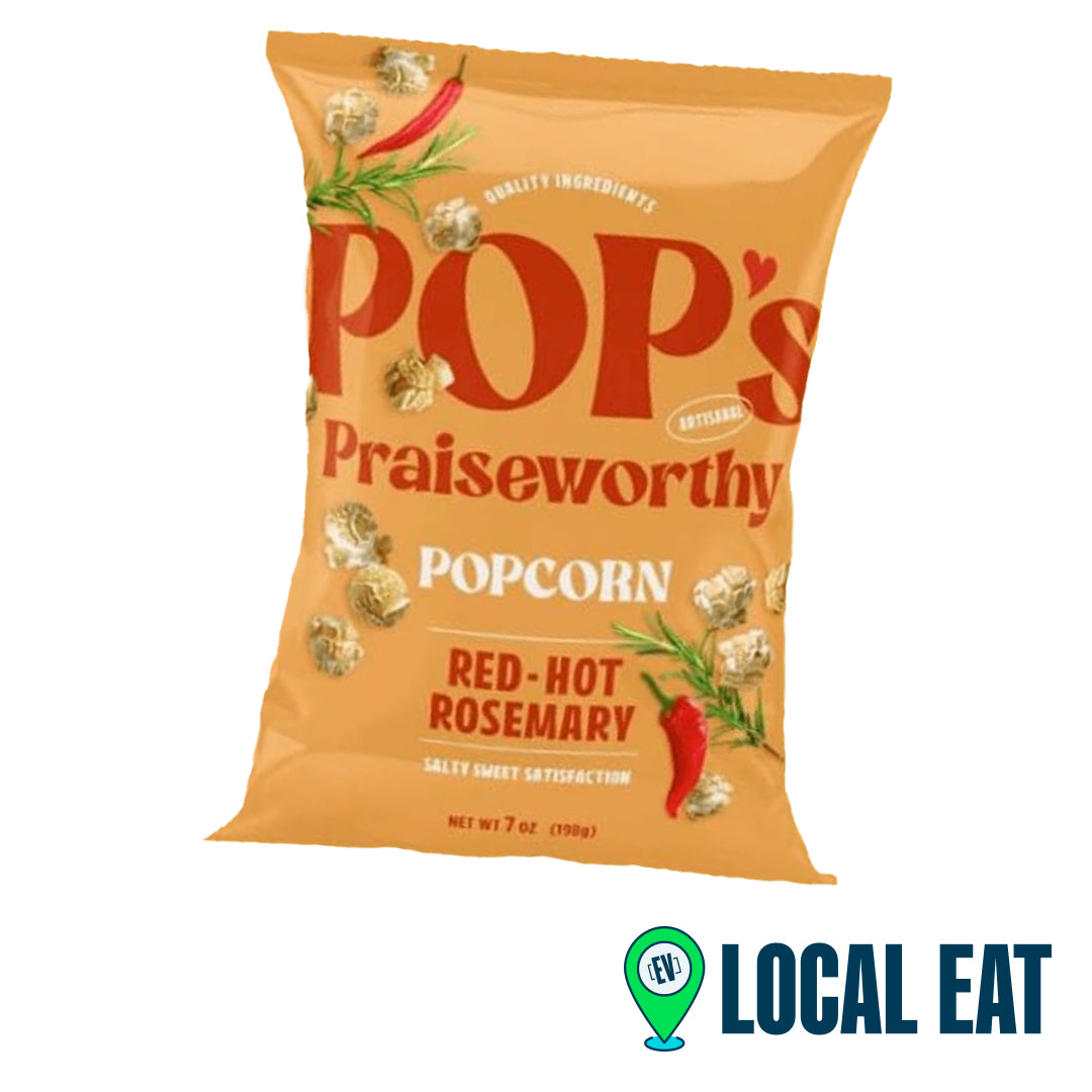 Pop's Praiseworthy Popcorn Red-Hot Rosemary