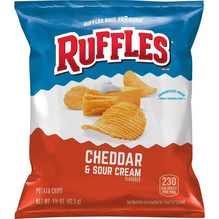 Ruffles Cheddar & Sour Cream 1.5 Oz