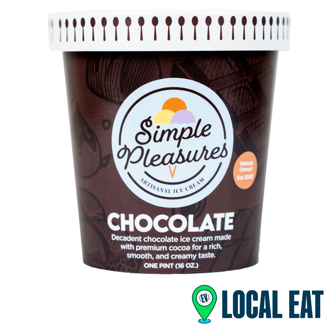 Simple Pleasures Chocolate Ice Cream 8 Oz