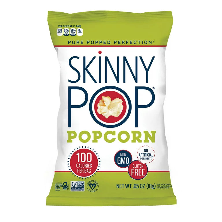 Popcorn Skinnypop Original .65 Oz-10 Count