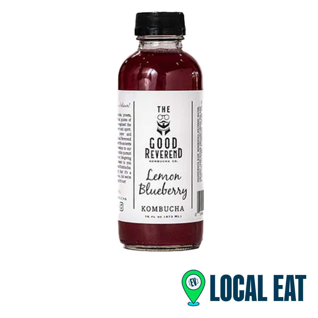 The Good Reverend Kombucha Lemon Blueberry
