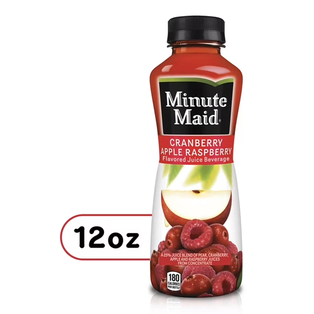 Minute Made Cranberry Apple Raspberry 12 oz