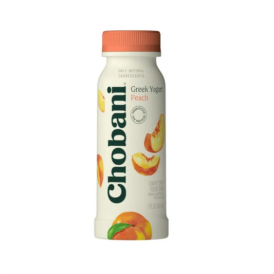 Chobani Greek Yogurt Drink Peach 7 oz