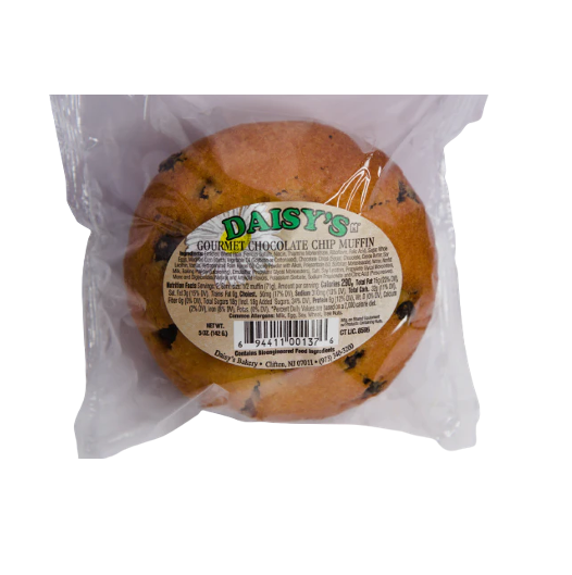 Daisy's Chocolate Chip Muffin 5 oz