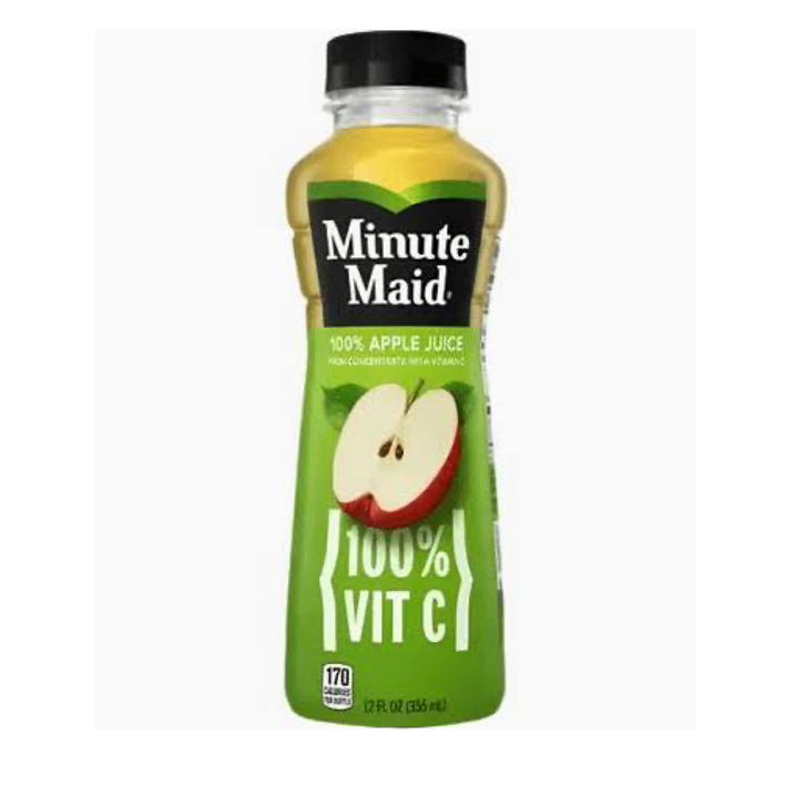 Minute Maid Apple Bottle 12 oz