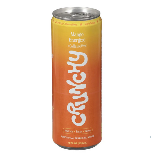 Crunchy Hydration Sparkling Water Mango 12oz