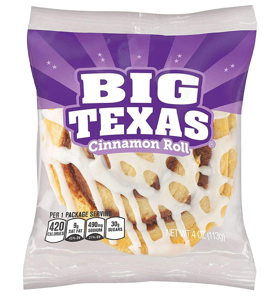 Big Texas Cinnamon Roll 4 oz