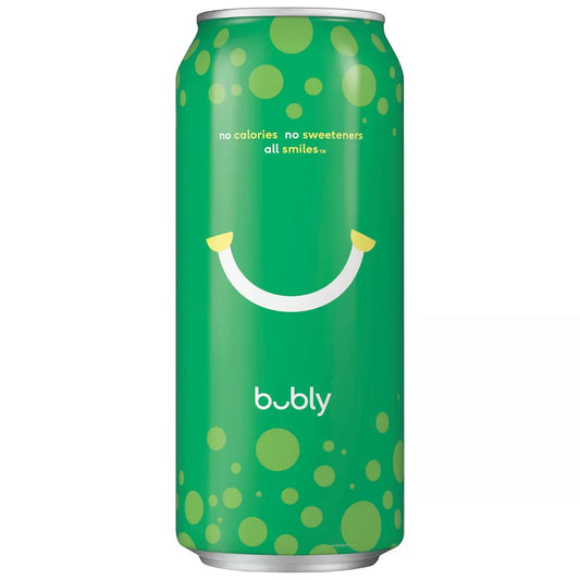 Bubly Sparkling Water Lime Can 16 oz