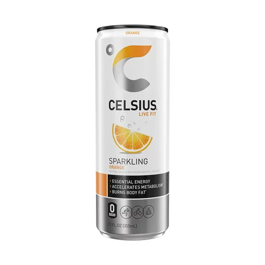 Celsius Sparkling Orange 12 oz