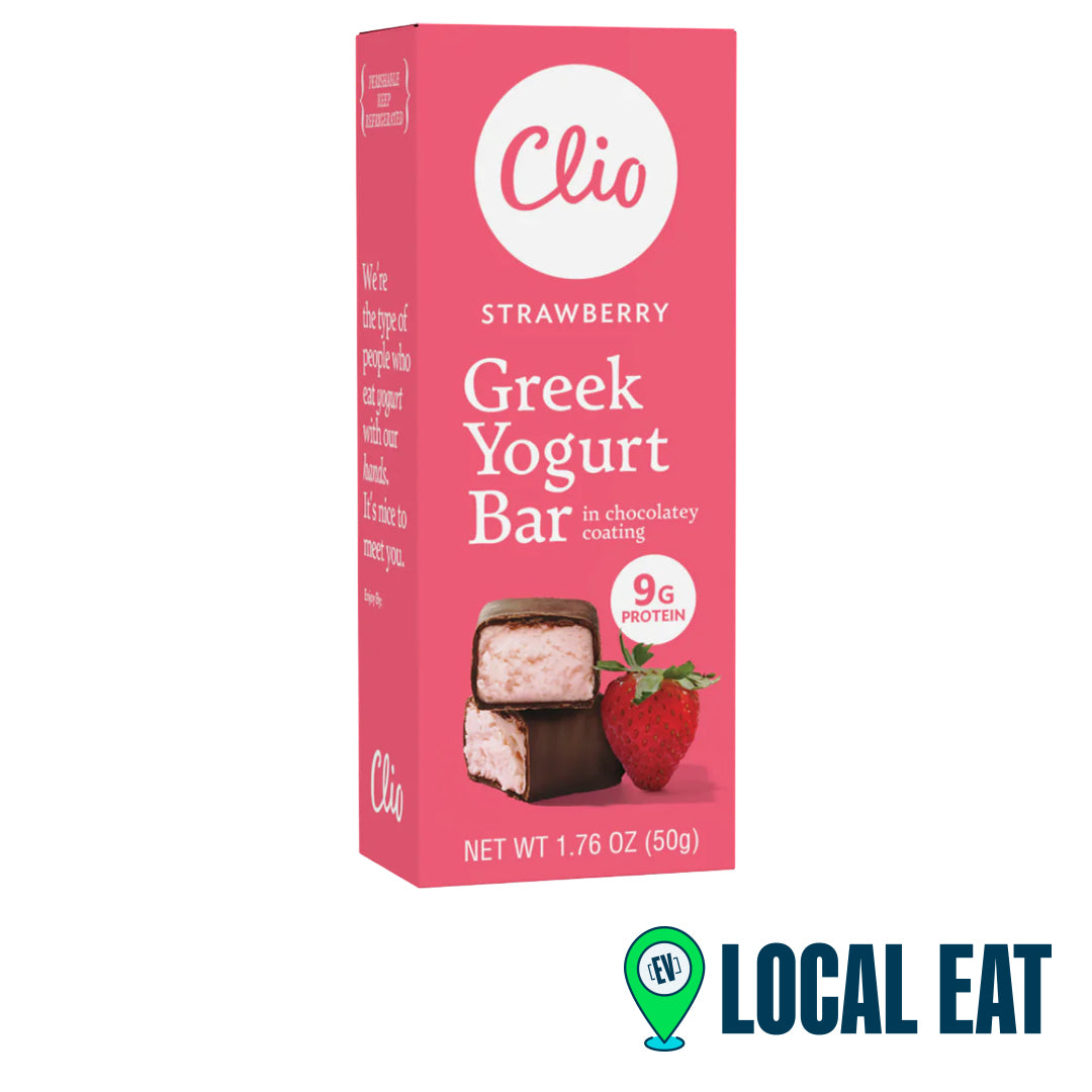 Clio Greek Yogurt Bar Strawberry