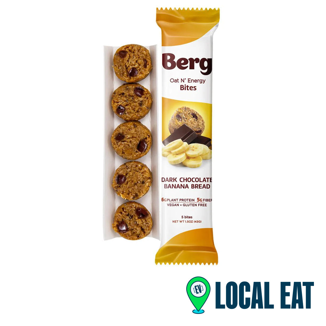 Berg Bites - Dark Chocolate Banana Bread