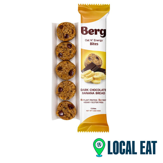 Berg Bites - Dark Chocolate Banana Bread