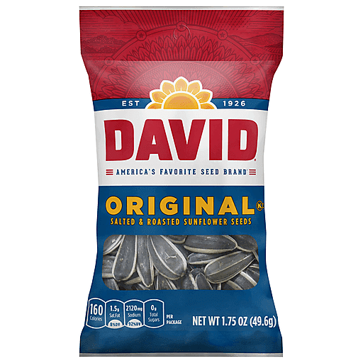 David's Sunflower Seeds Original 1.75oz