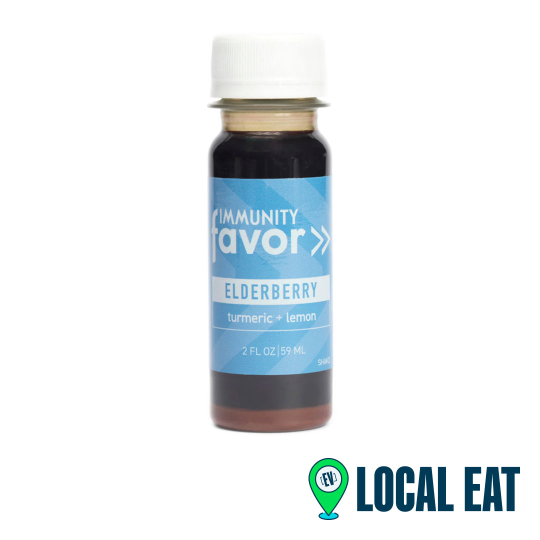Favor Shots - Elderberry + Tumeric Lemon Recovery Shot