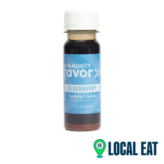 Favor Shots - Elderberry + Tumeric Lemon Recovery Shot