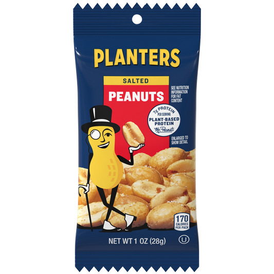 Planters Salted Peanuts 1 oz