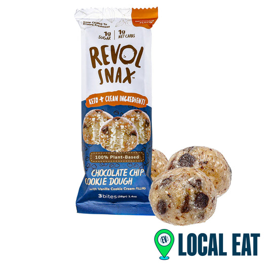 Revol Snax Chocolate Chip Cookie Dough Bites