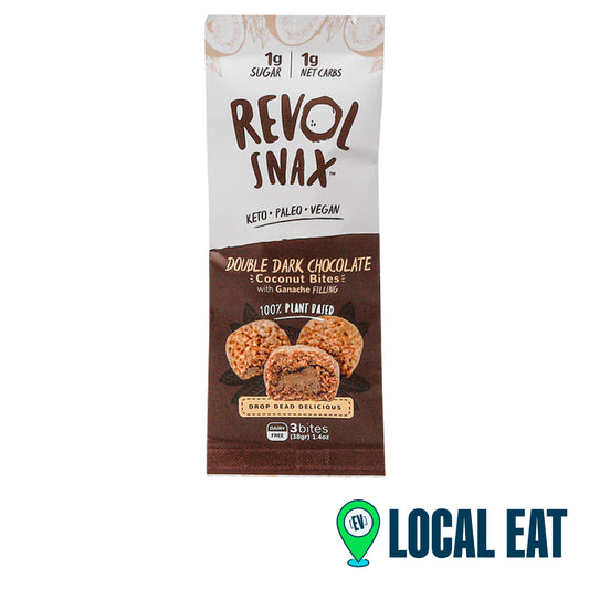 Revol Snax Double Dark Chocolate 3 Pack