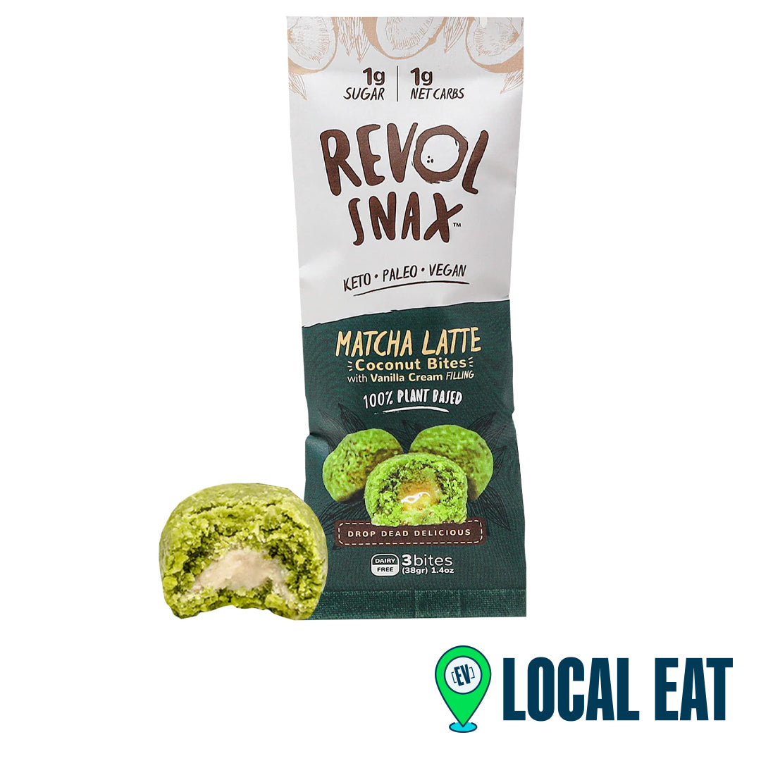 Revol Snax Matcha Latte 3 Pack