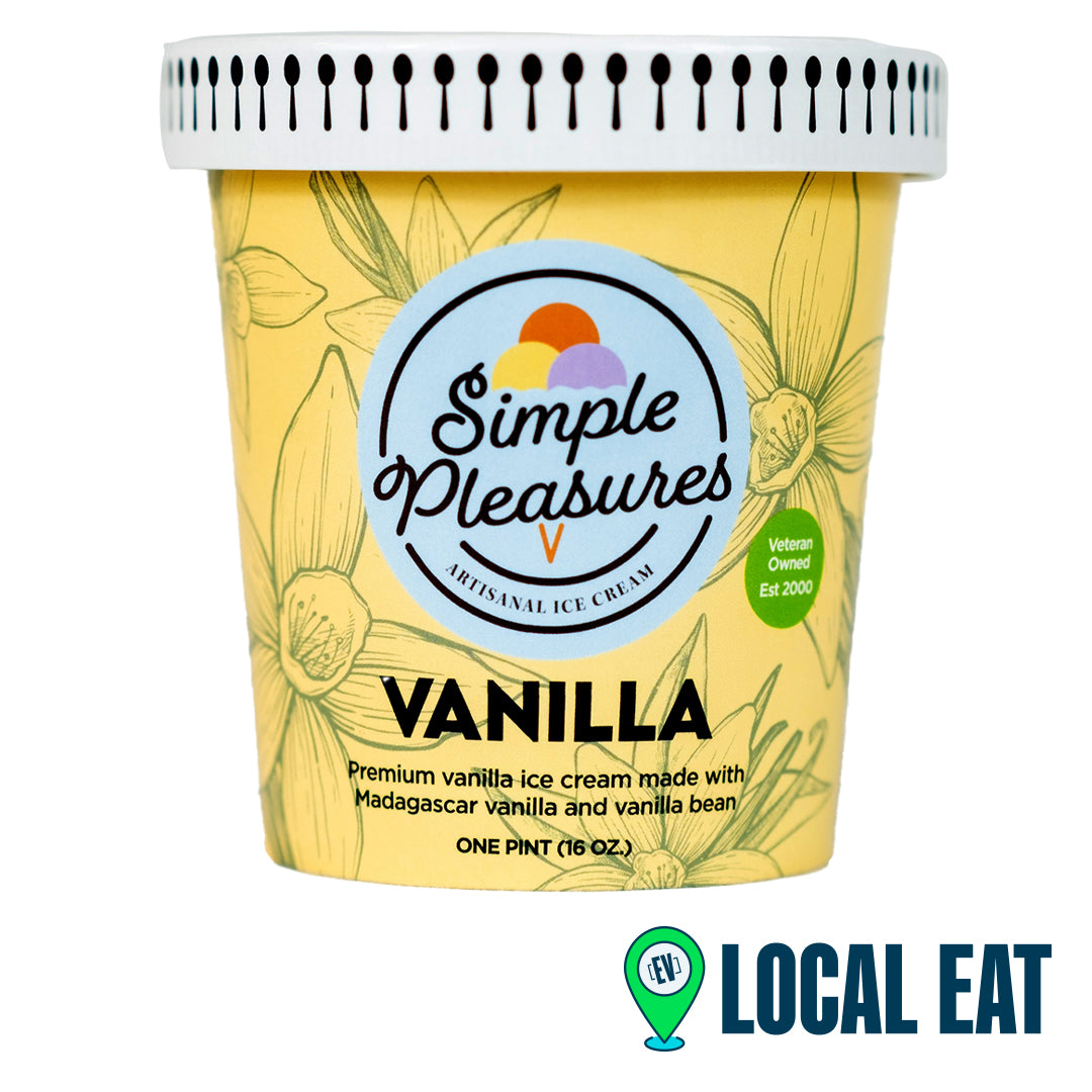 Simple Pleasures Vanilla Ice Cream 8 Oz